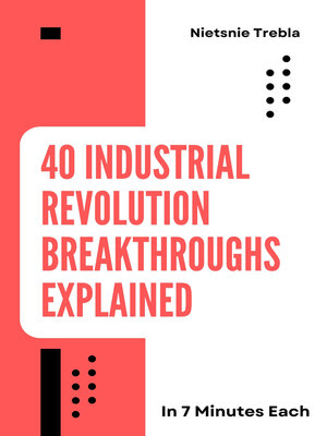 cover image of 40 Industrial Revolution Breakthroughs Explained in 7 Minutes Each